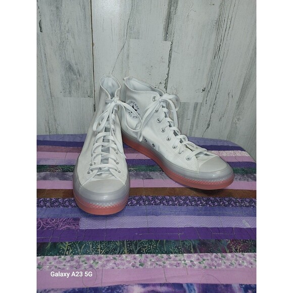 Converse Chuck Taylor CTAS CX Hi Sneaker WHITE MANGO 167807C Men's 13 - Picture 3 of 11